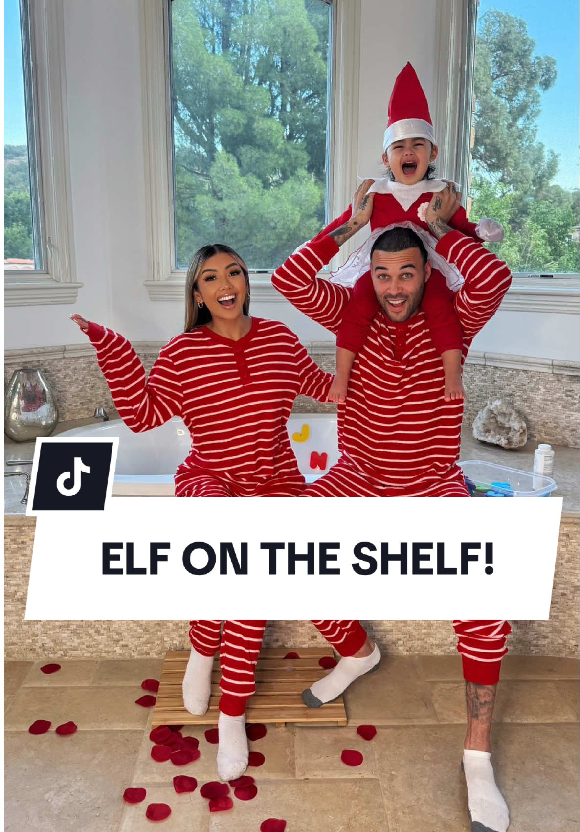 Our little Elf on the shelf 🥰😂 Part 2! #comedy #family #elfontheshelf  