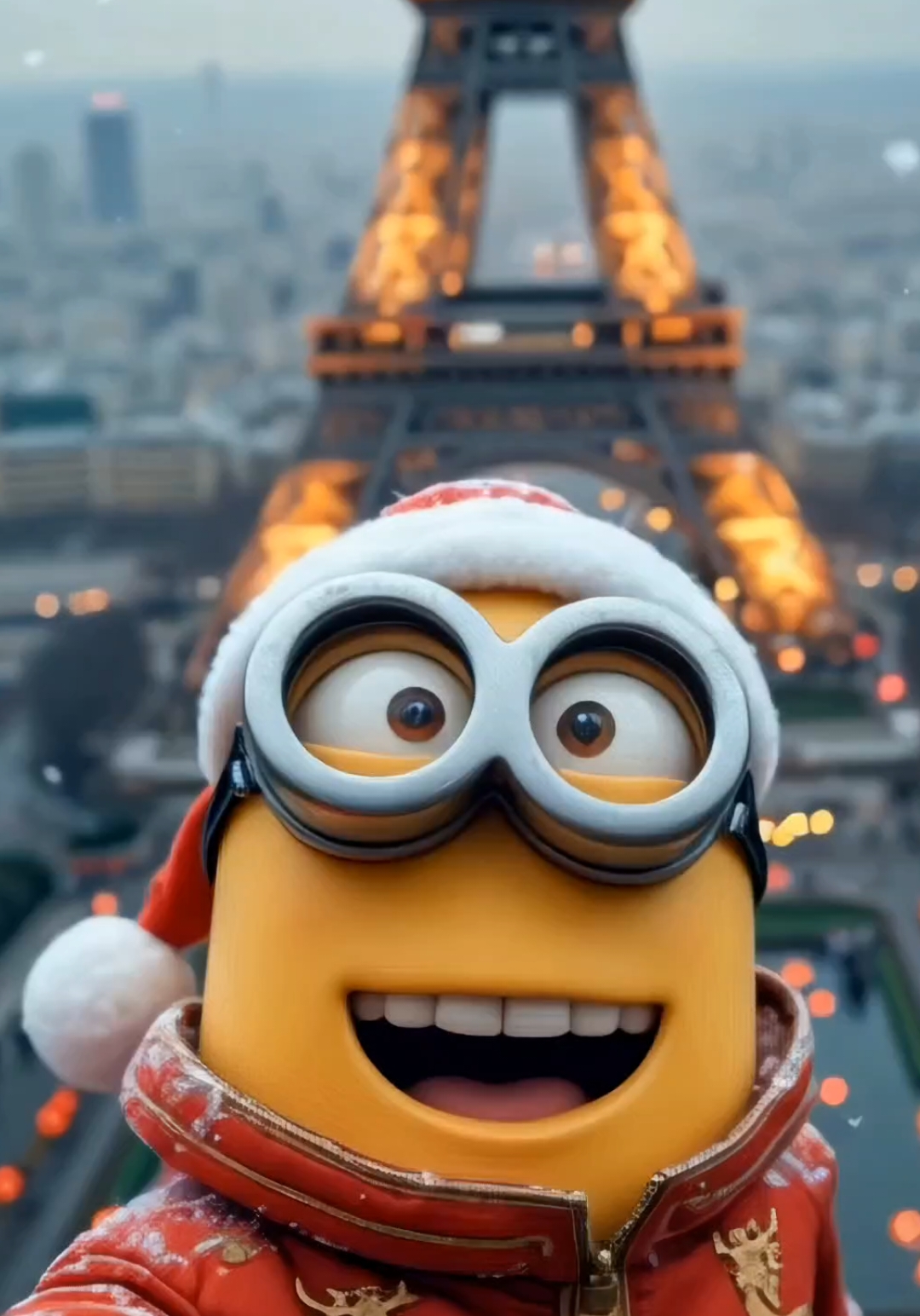 Minions Christmas world tour 🎄😂 #minion #minions #christmas  #christmas2025 #newyear #aiartcommunity 