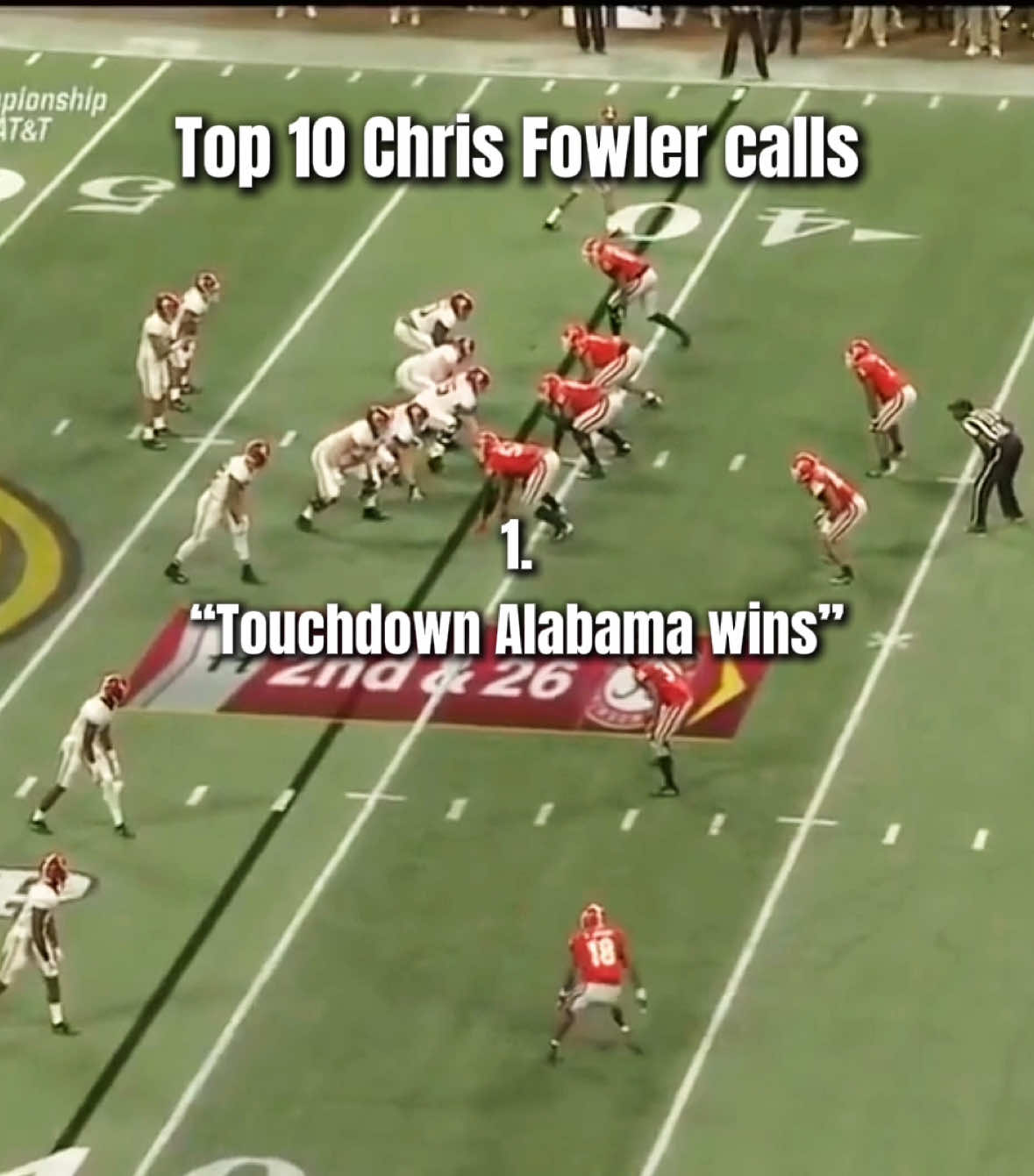 Too many to choose from #fyp #cfb #chrisfowler #CollegeFootball #trend #bama #sports 