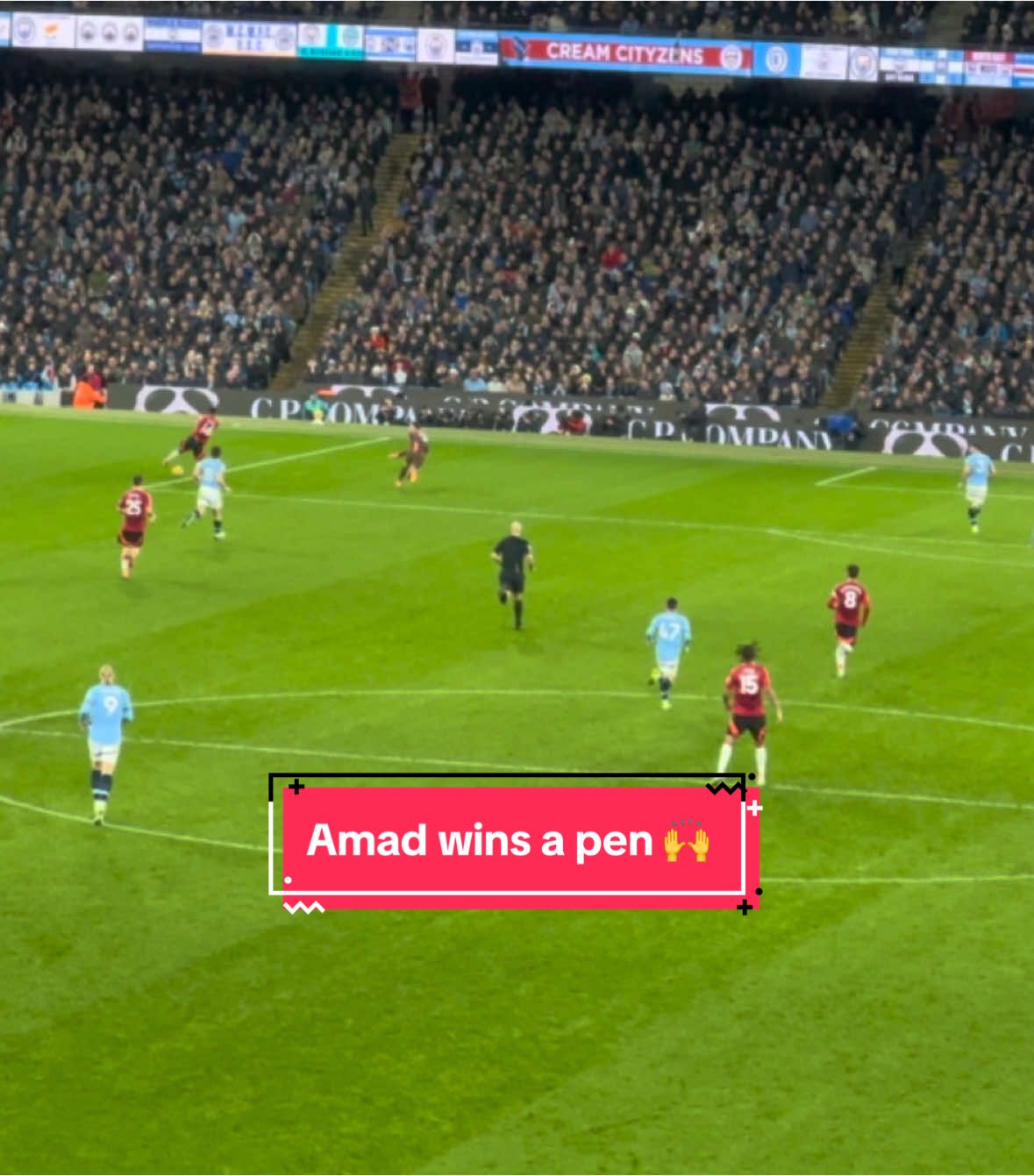 AMAD WINS A PEN 🙌 #manutdvsmancity #manutdcomeback #amaddiallovscity #amaddiallogoaltoday #amaddiallogoal #brunogoaltoday #amaddiallotoday #manutdcomebackvscity #manchesterderby #utdvscity #PremierLeague #carrington #etihadstadium #awaydays #manutdaway #garnacho #bruno #onana #brunofernandes #eriksen #casemiro #kobbie #mainoo #kobbiemainoo #rasmushojlund #hojlund #rashford #marcusrashford #amad #amaddiallo #antony #mazraoui #deligt #eriktenhag #dalot #licha #martinez #ugarte #ronaldo #cr7 #cristianoronaldo #footballtiktok #footballedit #premierleague #epl #tiktokuk #tiktokus #live #tiktokuk #tiktokus #london #manchesterunited #united#oldtrafford #foryou #fyp #live #matchday #manutdtiktok #theatreofdreams #mufc  #yanited #manutdfans #unitedkingdom #manchester #europe #rubenamorim #amorim  #manutdgoalstoday #amadhighlights #manutdhighlights #manutdnews #premierleague #premierleaguetoday #premierleaguehighlights #plhighlights #manutdvsmancitytoday  #hojlundvswalker 