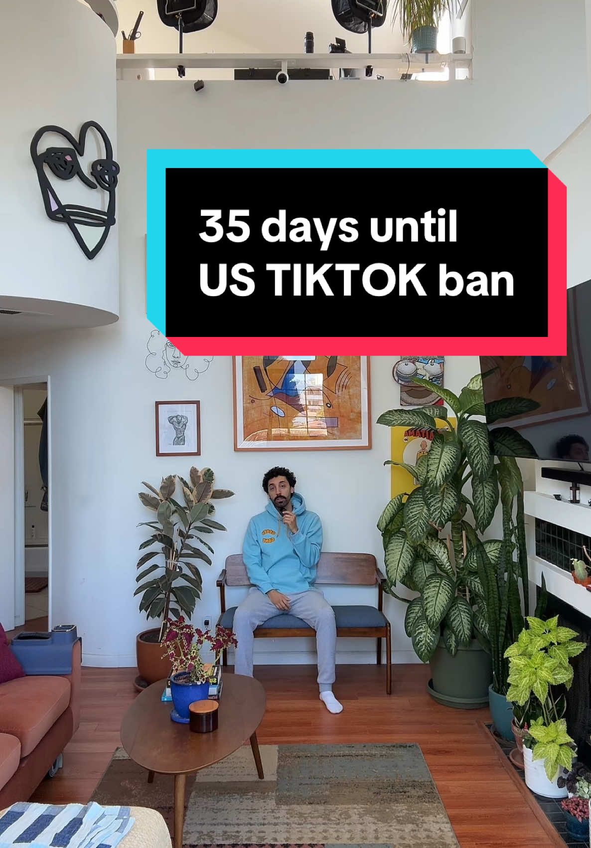 35 days until US tiktok ban. Will be going live everyday until then try to connect and see all of you. Appreciate everything this app has done for my career. I appreciate how this app has introduced to me to so much amazing music, Comedy, movies, and so many other fields of art and creativity. It’s incredible the abundance of talent in this world is absolutely mind-boggling. Hopefully we can find another way to connect with one another. I’ll be going live every day until January 19 so hopefully I pop up on your FYP, we can stay connected. 🫶🫶🫶