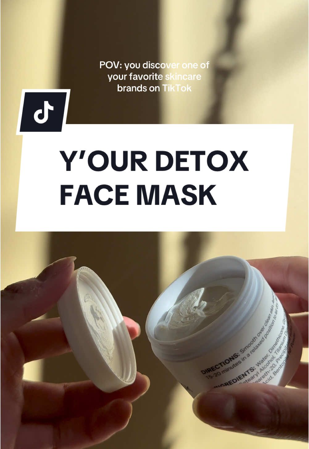 you guys need to try out thid Y’OUR skin care brand, the best FACE MASK EVER 🙌🏽🥲 #yourskincare #facemasks #cleanskincare #facemasktime #yourskincarebrand #skincareroutine #skincare 