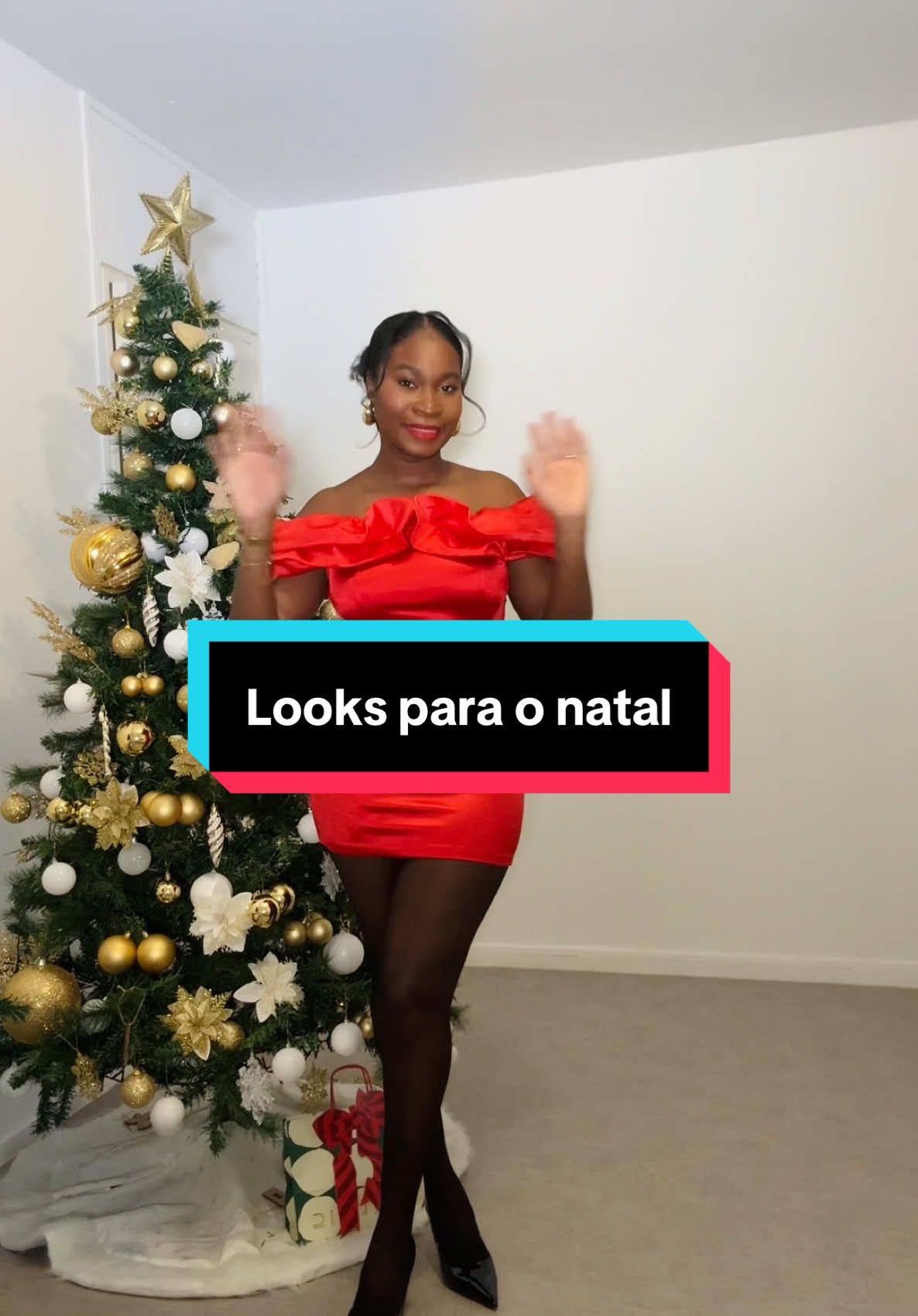 Inspiração de looks para o Natal. Dia 6/7 com a @SHEIN Brasil  Ref: 25360254 #looksinspiration #party #natal 