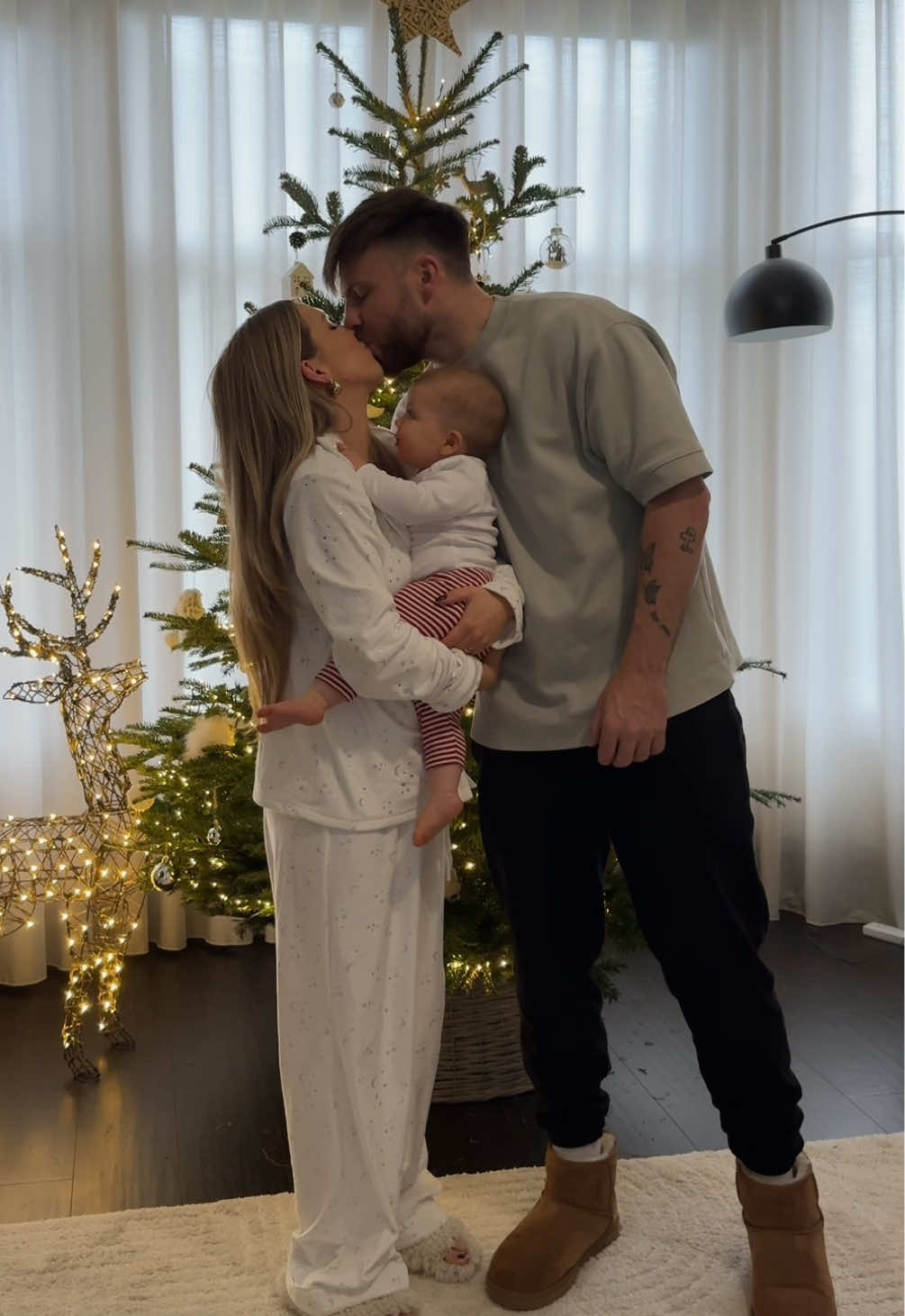 Decorating the tree was even more special this year with those extra pair of little hands🥹🎄✨❤️ #christmastreedecorating #firsttimeparents #mumsoftiktok #babygirl #cutebaby #firstchristmas