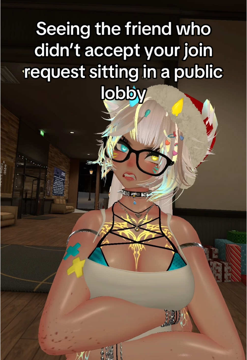 Now everybody is catching hands 😐😭@StarBoiOwO @GhostlyVR #vrchatfunny #vrc #vrchatdance #vrchat #funny #vrchatcommunity #vrchatmemes #memes #vrchatavatar #relatable #vrchatcomedy #relate 