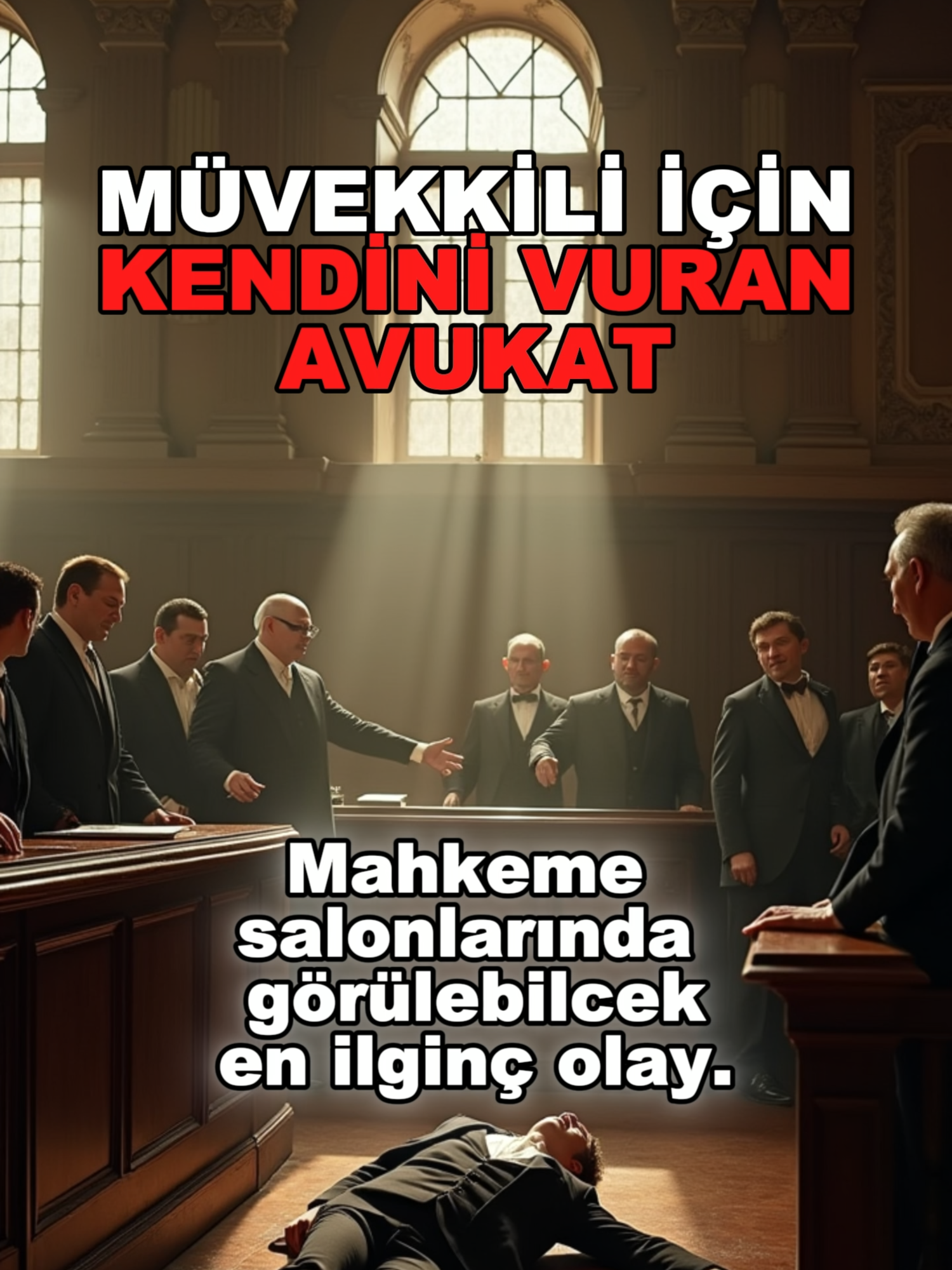 Müvekkili İçin Kendini Vuran Avukat #tarih