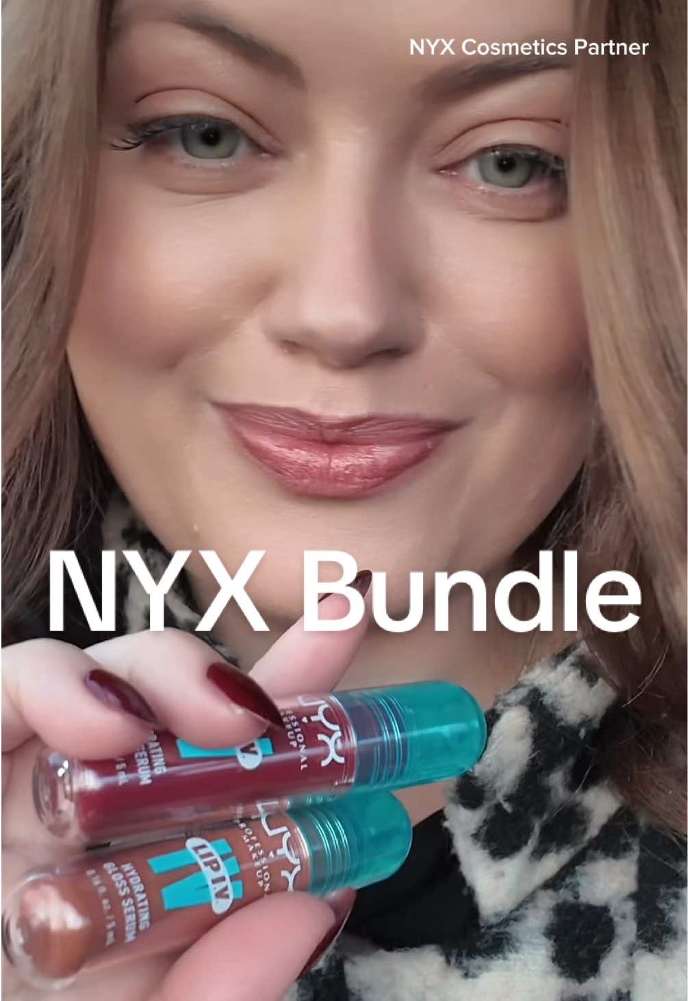 You can wear @NYX Professional Makeup Lip I.V. Hydrating Gloss Stain as a Gloss or a Stain and it lasts all day long #nyxcosmeticspartner #nyxcosmetics #lipiv #nyxlipivhydratingglossstain 