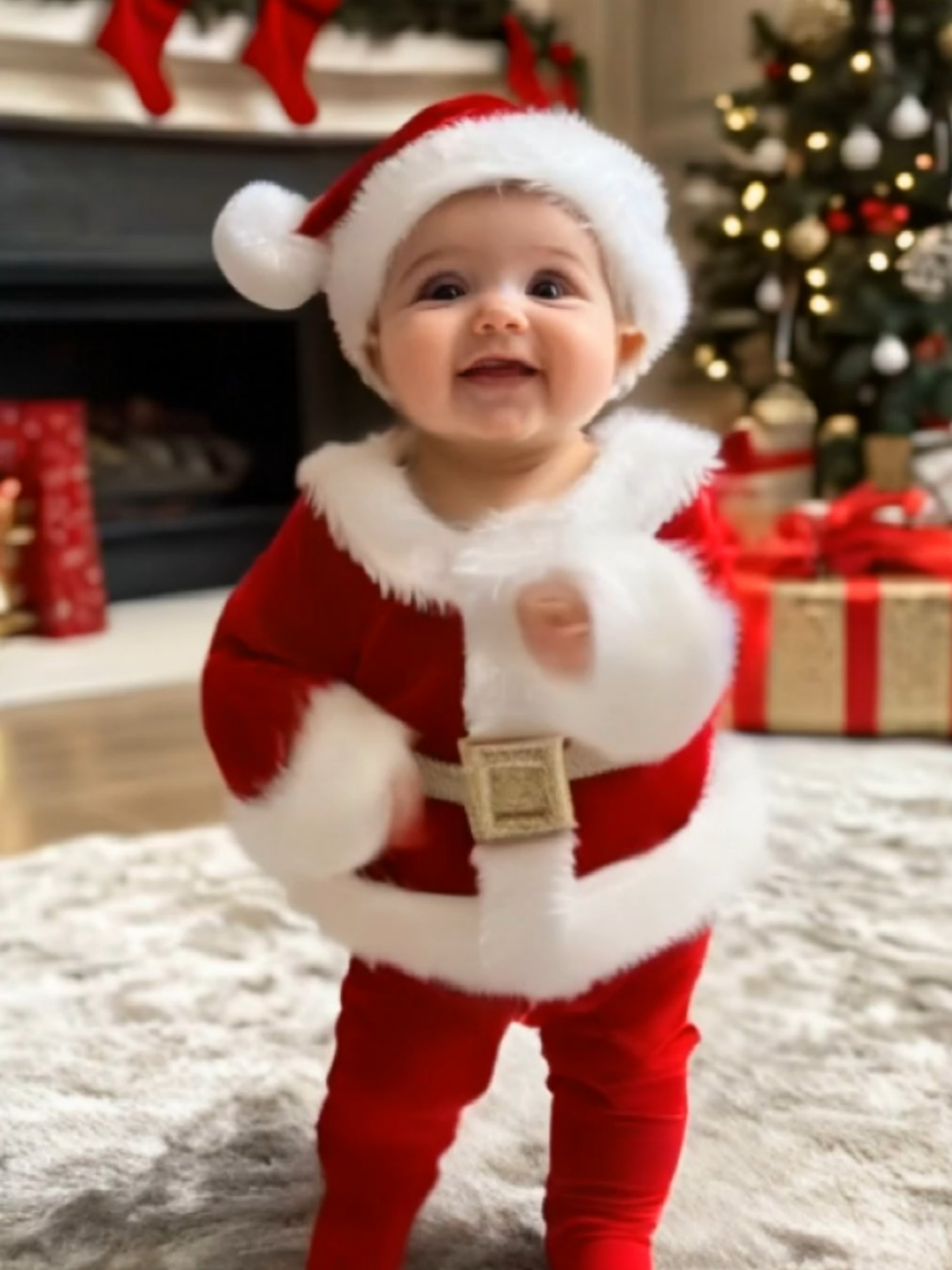 I wanna wish you a merry christmas #baby #feliznavidad #feliznavidadchallenge #iwannawishyouamerrychristmas #christmas #funnybaby #funnydance #cutebaby #lovebaby #christmasdance #fyp #foryour #forkids #kidsdancetv