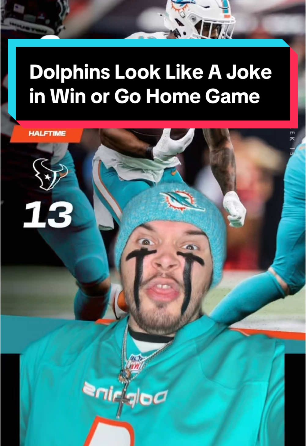 Dolphins Look Like A Joke in Win or Go Home Game #NFL #nflfootball #nflviral #trending #dolphins #texans 