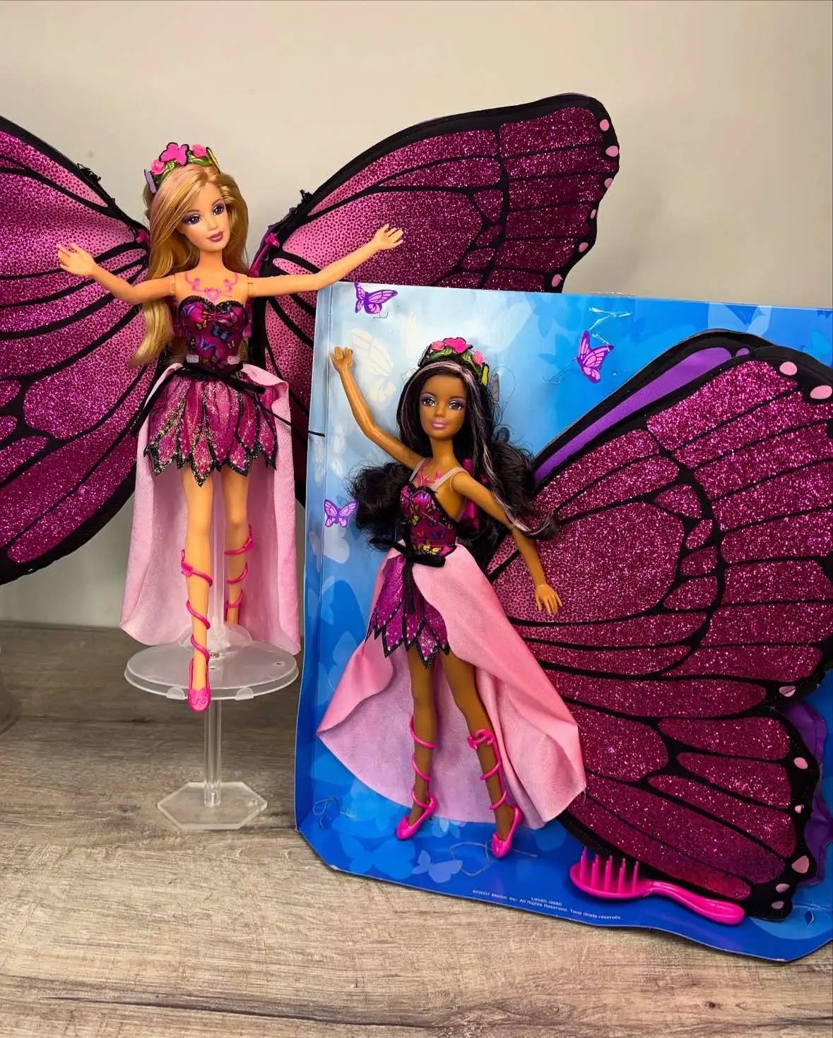 I finally got Barbie Mariposa Afro American version. 🦋 I’m so in love with her! Super happy that I’ve finally completed my Barbie Mariposa serie 🥹 #barbie #dolls #barbies #barbiedoll #barbiedolls #barbiecollector #barbiecollection #barbiecollectors #barbiemoviedolls #barbiemoviedoll #barbiemovies #barbienutcracker #barbierapunzel #barbieswanlake #barbieprincessandthepauper #barbieprincesspauper #barbiemagicofpegasus #barbiestyle #dollstagram #mattel #barbiegirl #dollphotography #dollcollector #barbiephotography  #instadoll #barbiefashionista #dollphotogallery #barbiecollection #mariposabarbie #mariposa #barbiemariposa 