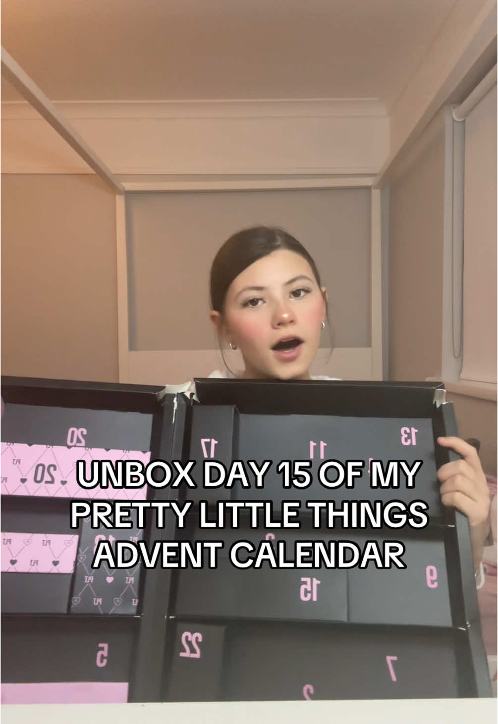 UNBOX DAY 15 OF MY @prettylittlething 2024 ADVENT CALENDAR WITH ME #foryou #foryoupage #prettylittlething #adventcalendar #unbox #christmas 