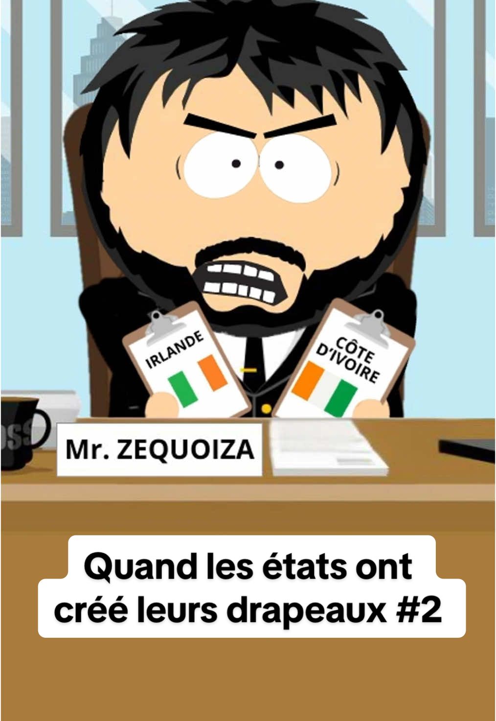 Quand les pays ont créé leurs drapeaux (Credit 🔉: @ZEQUOIZA ) #Humour #Parodie #Animation