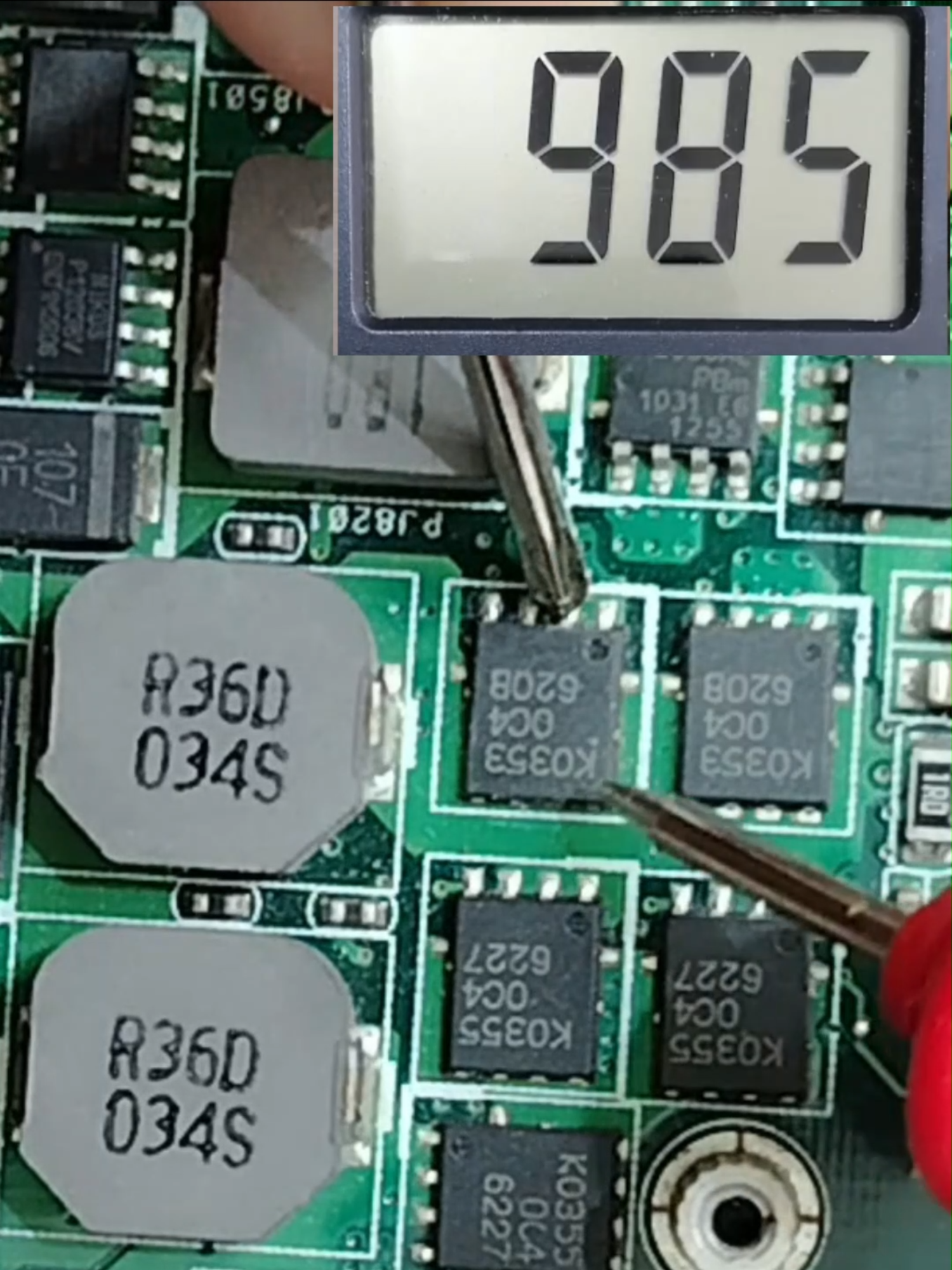 How to Test Electronic Components on Laptop Motherboards Using a Multimeter | Step-by-Step Guide #laptop #repair #المكونات_الالكترونية #الهاردوير #الالكترونيات #Laptop #Motherboard  #Electronics_Repair_Basics_ERB #computer #troubleshooting #electronics_testing #الهاردوير #diagnostics #electronics_repair #electronic_components #smd