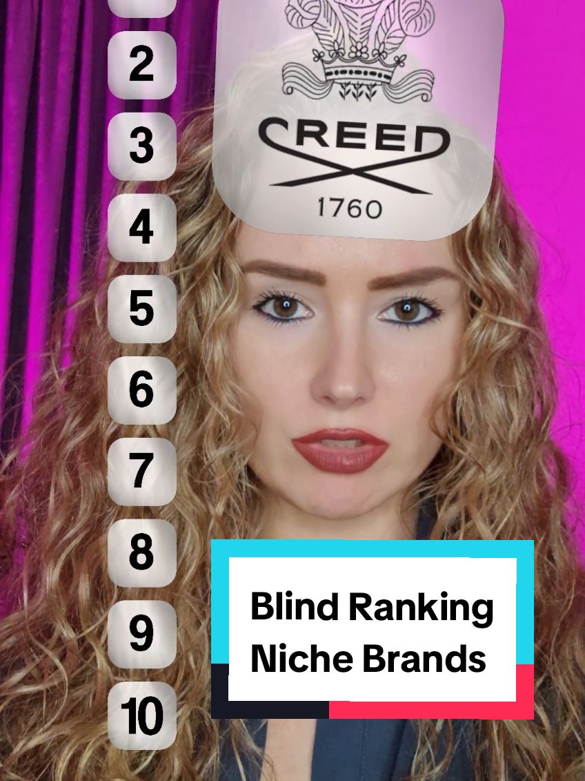 Blind Ranking Niche Brands #perfumetok #fragrance #perfumetiktok    #fragranceformen #cologne #Curlyfragrance 