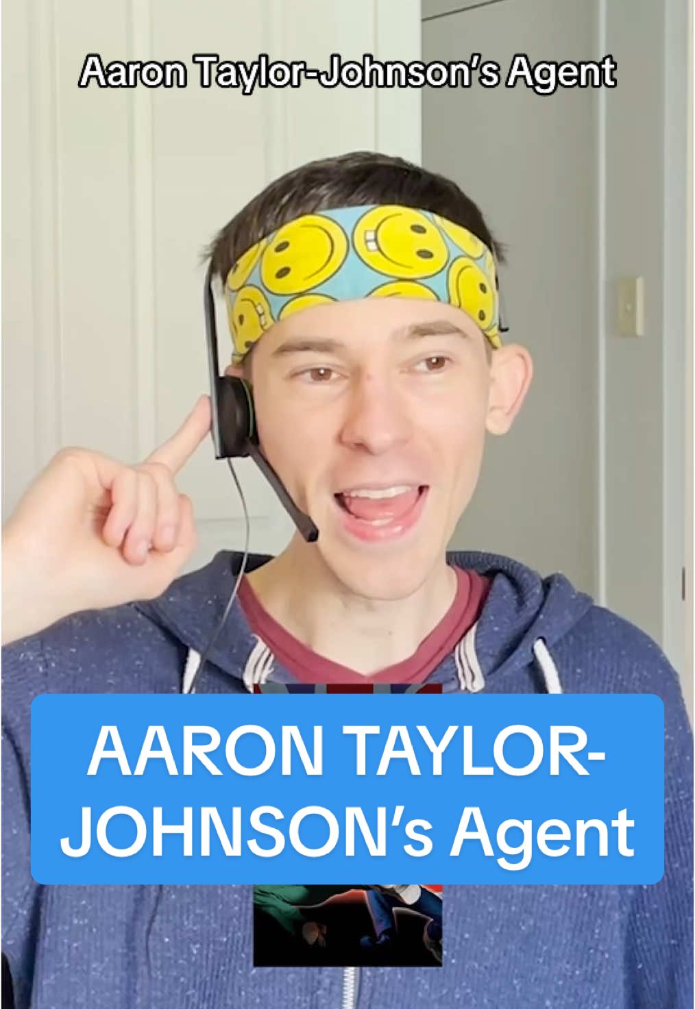 Aaron Taylor-Johnson’s Agent #aarontaylorjohnson #kraven #kraventhehunter #quicksilver #nosferatu 