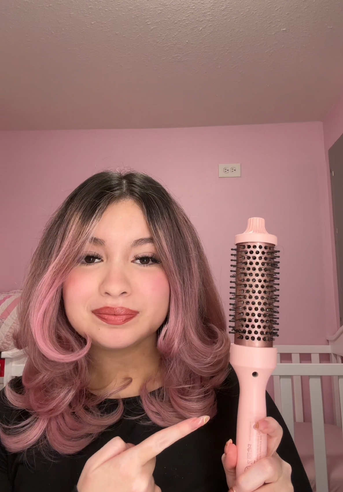 IT’S ON SALE!! #thermalbrush #wavytalk #blowout #fyp #pinkhair