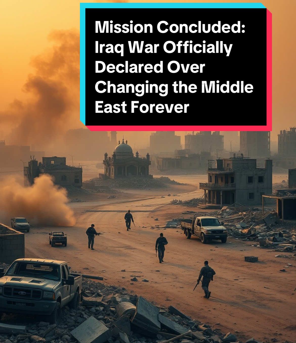 On this day in 2011, the Iraq War was officially declared over. 🇺🇸🇮🇶 After nearly nine years of conflict, U.S. Defense Secretary Leon Panetta marked the end of the mission during a ceremony in Baghdad. A pivotal moment in modern history, but the impact of the war continues to shape the region today. 🌍⚔️ #IraqWar #OnThisDay #2011 #ModernHistory #USMilitary #GlobalEvents #WarAndPeace #HistoryUncovered #Baghdad #EndOfAnEra #history #historytok #historybuff #worldhistory 