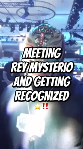 Childhood memories #reymysterio #WWE #wrestling #WrestleMania 
