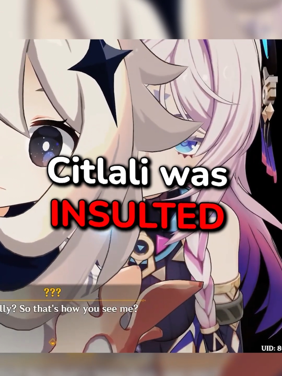 Citlali was INSULTED #GenshinImpact #genshinimpactedit #genshin 