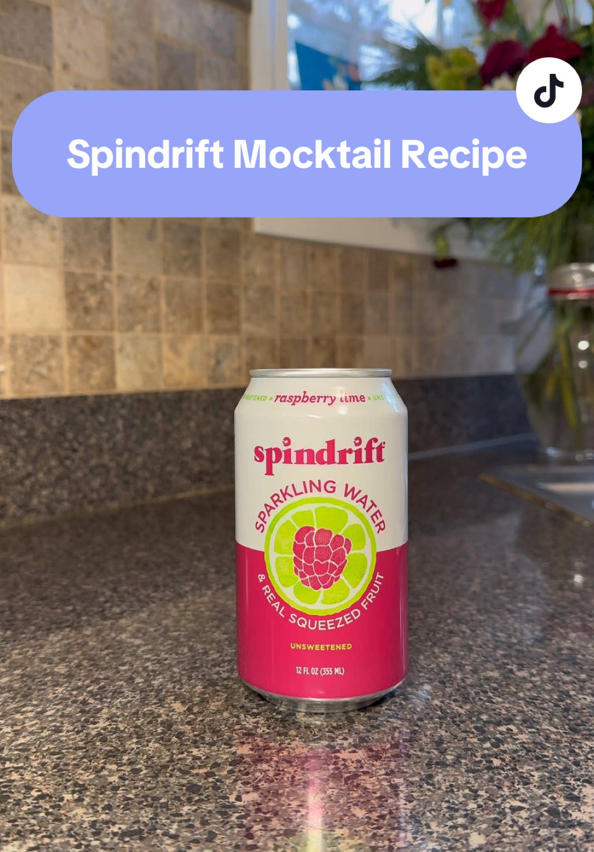 An easy and delicious pregnancy friendly mocktail featuring @spindrift! 3 simple ingredients - Spindrift sparkling water, cranberry juice, and a slice of lime. Try one and let me know what you think! ✨ #spindriftsquad #spindrift #mocktailrecipe #mocktail #pregnancymocktails