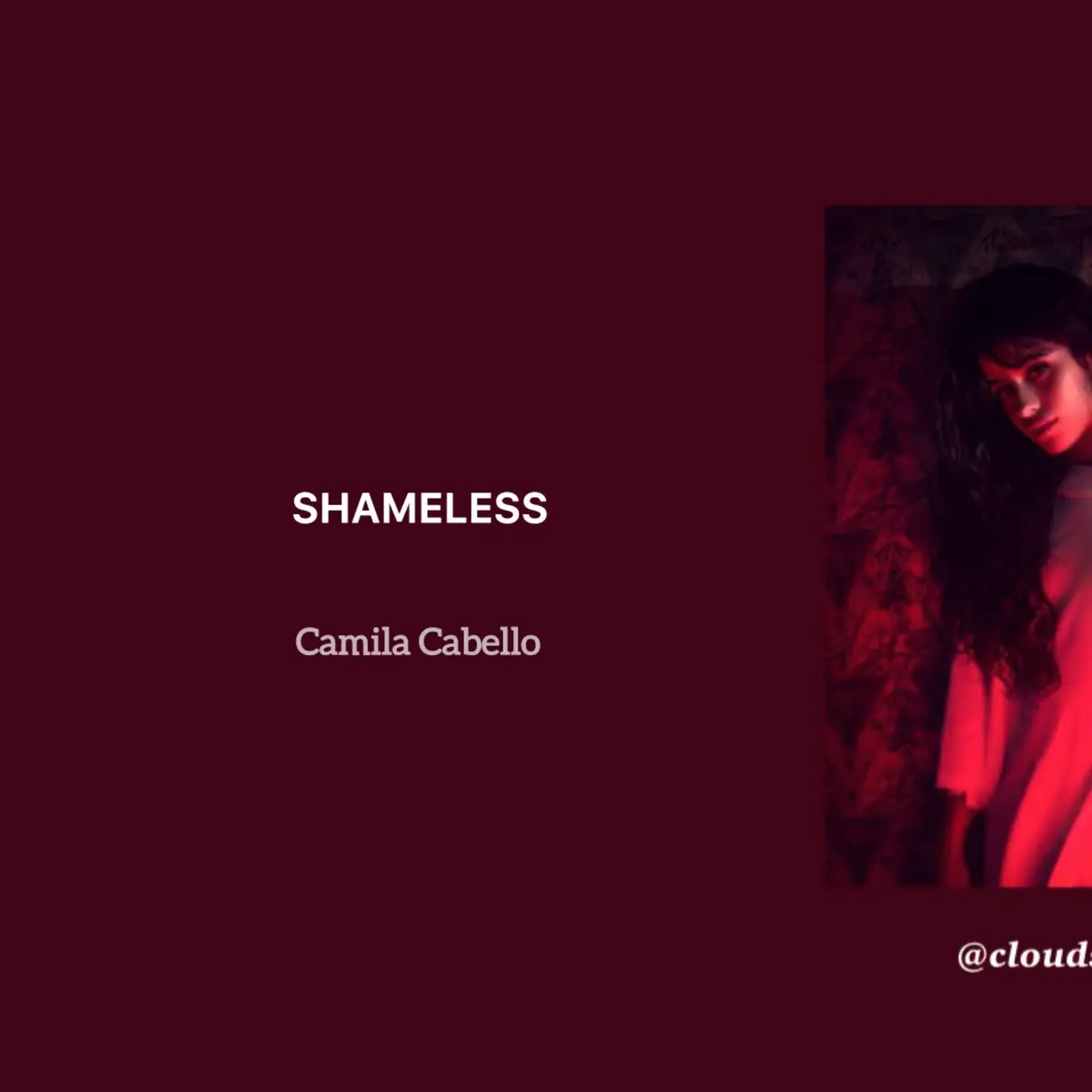 Need you more than I want to…… #lyrics #camilacabello #shameless