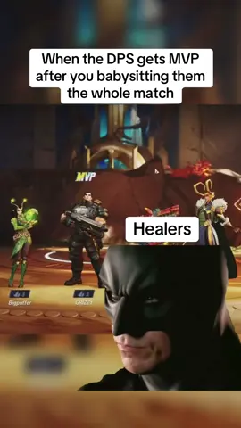 Healers gonna heal! We are doing our role! No thanks needed! #ow #overwatch #marvelrivals #dps #gaming 