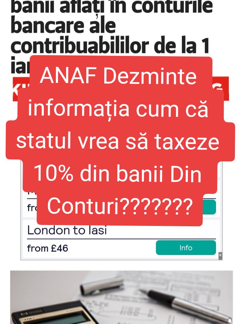 a apărut o informație cum că ANAF vrea să introduca o taxa pde 10% pe banii aflați in cont care deja au fist taxați, este ceva incredibil, dacă aceasta informație e reală sau nu. banii trebuiesc scoşi urgent din Bancă #boicottaxe #diaspora #stiri #romaniatiktok #aur #alegeri #business #taxe #economie 