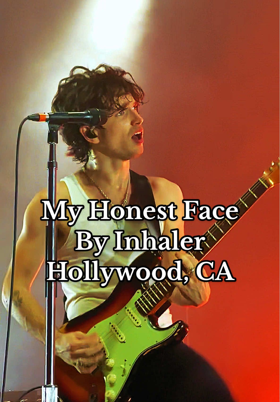 ⭐️MY HONEST FACE⭐️ Live from the Hollywood Palladium— Nov. 1, 2024 • • @Inhaler #inhaler #inhalerdublin #myhonestface #elijahhewson #concerts #itwontalwaysbelikethis #hollywoodpalladium #musictok 