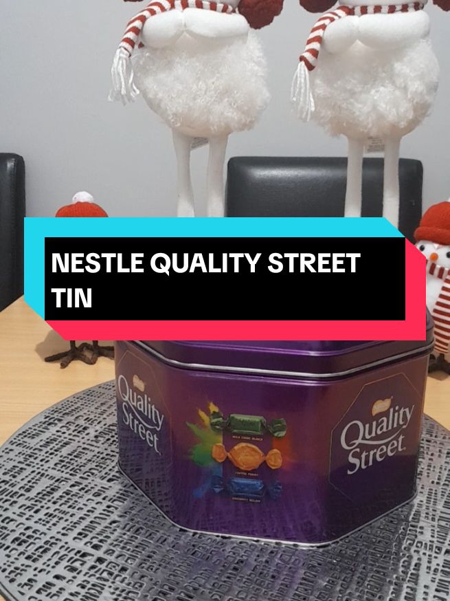 The Best TIN Of Quality Street You Can Get Yummy #qualitystreet #nestle #christmasgift #chocolate #chocolatelover #sweets #genx #treats #original #tiktokmademebuyit