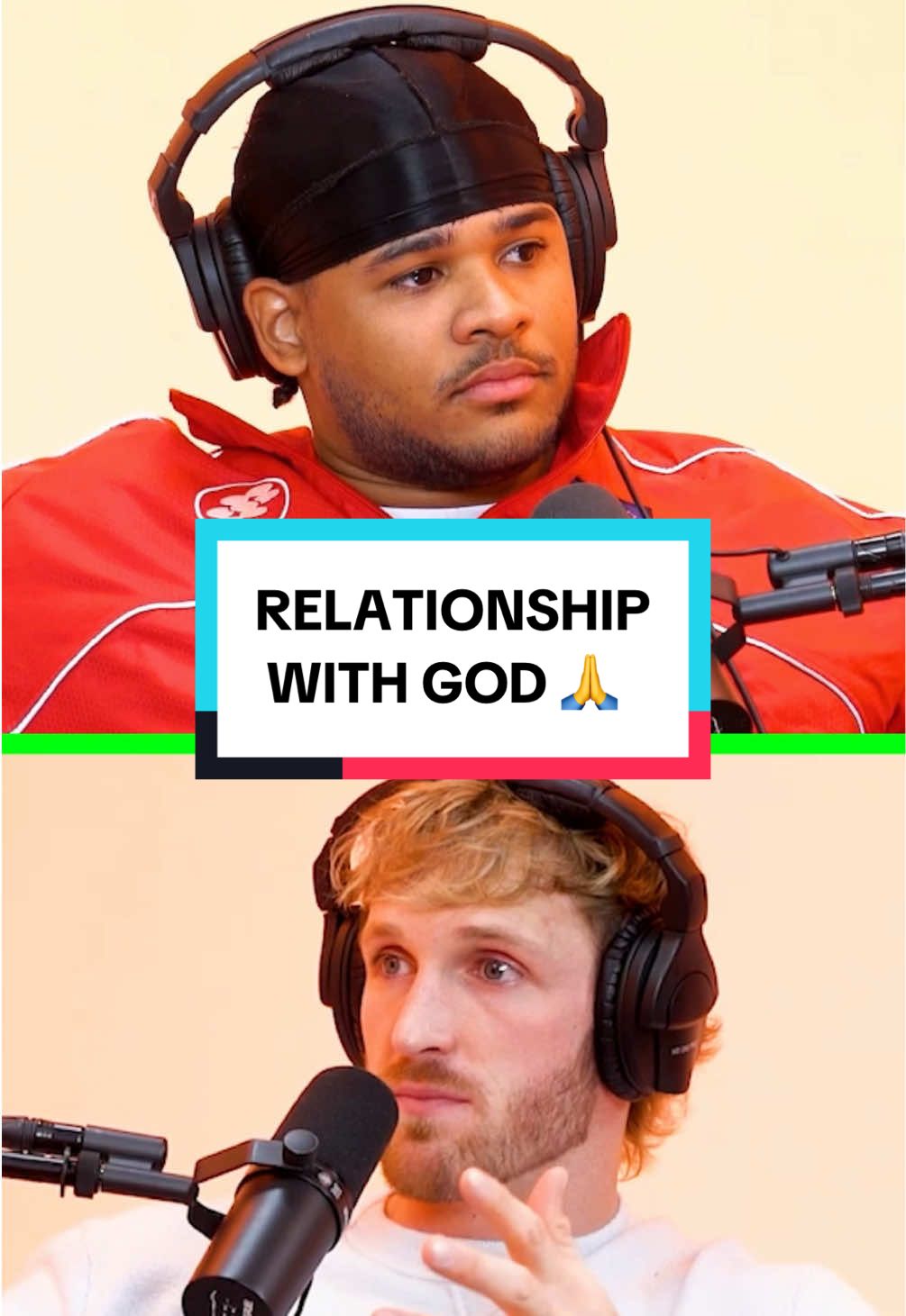 🙏 LOGAN PAUL & FANUM ON THEIR RELATIONSHIP WITH GOD ✝️ #loganpaul #mikemajlak #fanum #fanumtax #fanumtv #amp #god #jesus #religion #prayer #impaulsive @Logan Paul @heybigmike @Fanum 