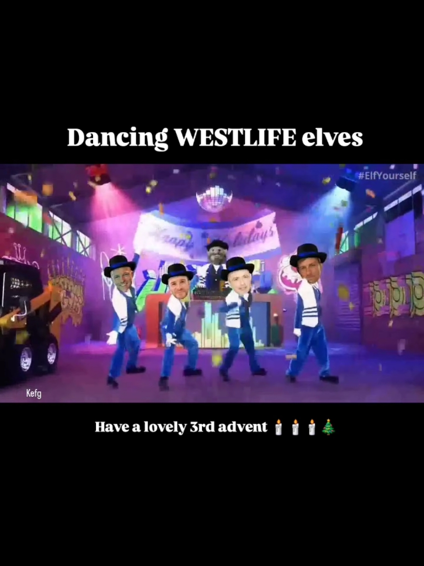 Same procedure as every year: The dancing Westlife elves are back!  Because you've loved these cute clips so much over the last few years, here's a new one.  Enjoy, and have a lovely 3rd advent. 🕯🕯🕯🎄🌟 🔹️🔹️🔹️🔹️🔹️ Great videos from:  📽: Elve yourself Edited by KEFG . . . . . . #westlife #kianegan #nickybyrne #shanefilan #markfeehily #elfyourself #funny #christmas  Kian Egan | Nicky Byrne | Shane Filan | Mark Feehily | Elf yourself | funny | christmas