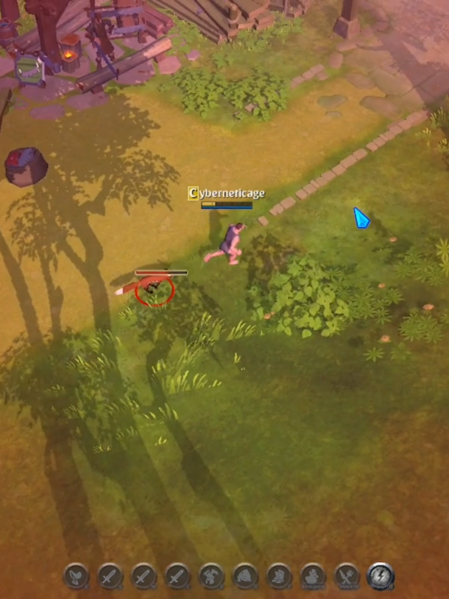 AAH EU ODEIO JOGO QUE TEM QUE FAZER O TUTORIAL!!! eu pulando o tutorial e apanhando para uma raposa tier 2 no #albiononline #albion #albiononlinefunny #tutorialalbion #comocomecar