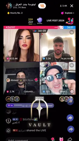 LENOSSA #lenossa  @لينوسة بنت العراق🇮🇶👑  #lenossa  #matchmoments #match #moments #tiktokmatch #tiktokmatches #livebattle #livebattles #fy #fyp #fypシ #foryoupage  #foryou #ranks #topranks #top100 #leaderboard #pakistantiktok  #arabtiktoks #afgh #livematch