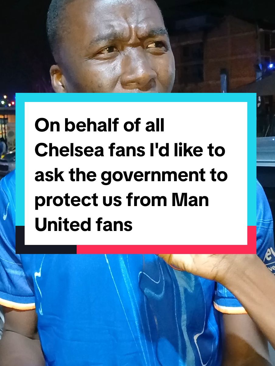 Chelsea fan asks for protection fro Manchester United and Arsenal fans.  Chelsea 2-1 Brentford #Chelsea #Brentford #Chelseavsbrentford #jamsportstv #fanreactions #fyp #jacksongoal #Manchesterunited #Arsenal  @Master vibes @Norman Injendi Edwin 