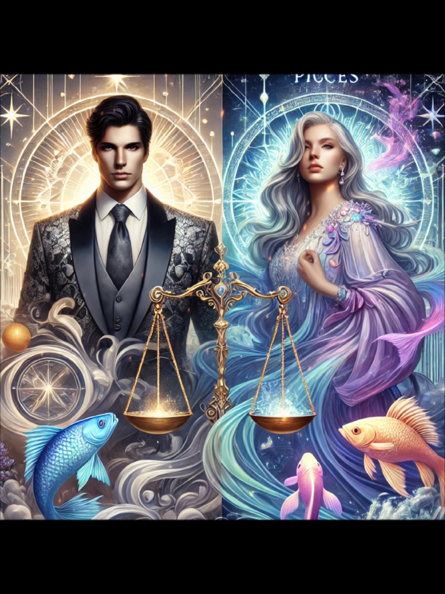 #libra male and #pisces female unlikely couple? or complement? #zodiac #libraandpisces #astrology 