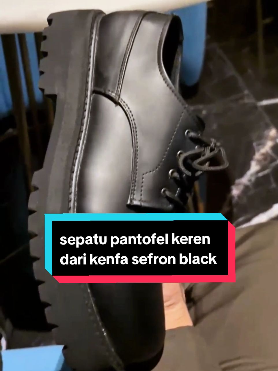 sepatu pantofel dari kenfa  #sepatukerja #sepatucasual #sepatupantofel #sefronblack #kenfa #sepatupriawanita #fypシ゚viral #xcbca 
