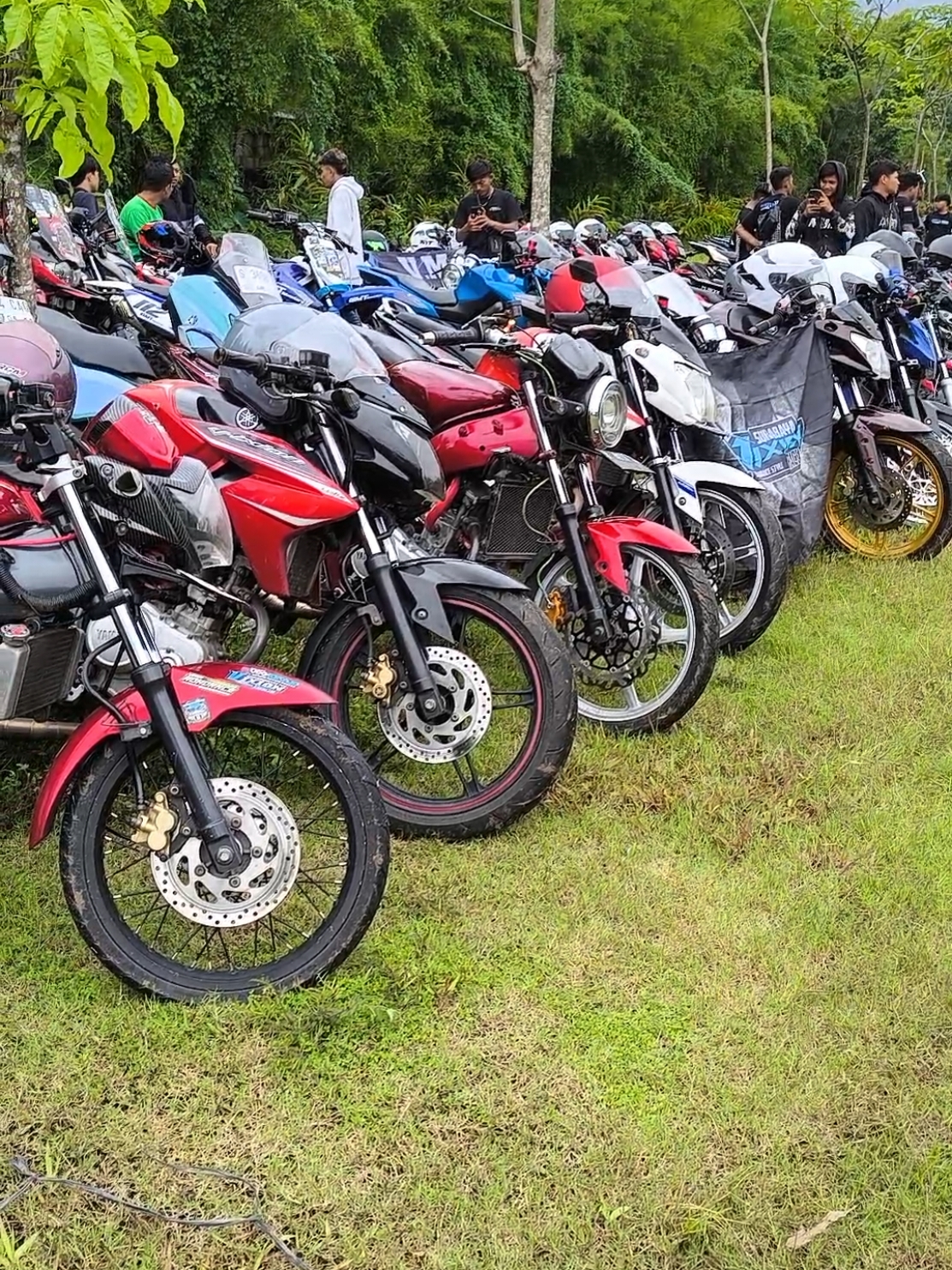 SUNMORGAB 5 JATIM.. terima kasih dulur2 Malang.. 🥰 #sunmorgab5jatim #vixion 
