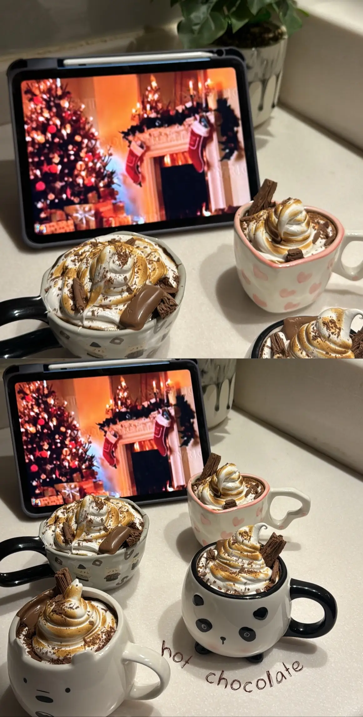 Hot Chocolate🧣❄️.. #اكسبلور #fyp #foryou #fypシ #السعودية 