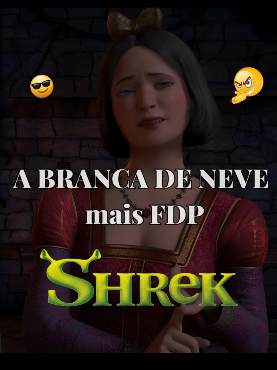 Essa Branca é muito sem rótulos kkkkk  #shrek #filme #shrek3 #brancadeneve #shrekmeme #engracado  #shrekedit 