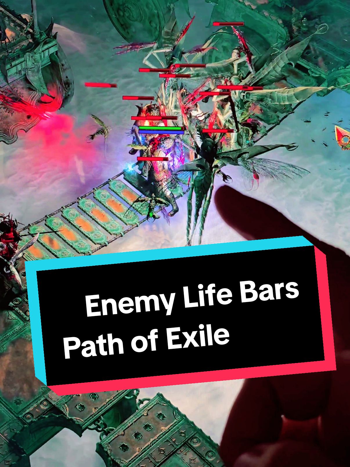 How to add Life Bars on Path of Exile 2! #pathofexile2 #poe2 #poe #pathofexile #pcgaming #videogames #gamersoftiktok 