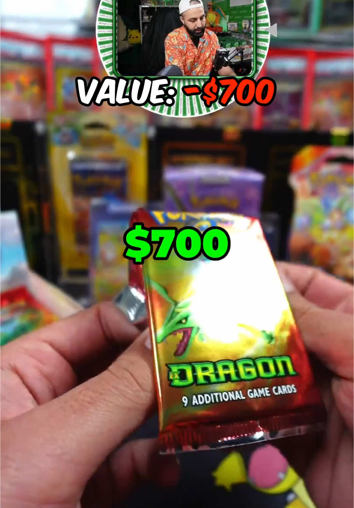 AINT NO WAY WE PULLED THE CHASE CARD FROM EX DRAGON HOLYYYY 🤯🔥 this massive pull happened live on our whatnot! We are live every night 🍀🔥 #pokemon #pokemoncards #pokemontcg #pokemoncommunity