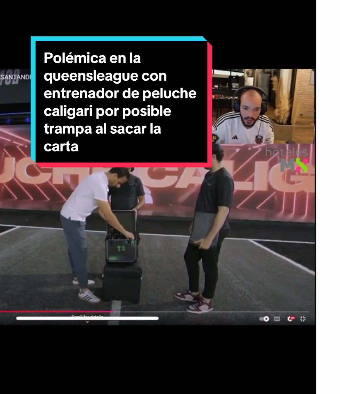 Polémica en la queensleague con el entrenador de peluche caligari por posible trampa al sacar las cartas #polemica #will #losfutbolitos #galacticasdelcaribe #queensleague #queensleagueamericas #mexico #españa #republicadominicana #peluchecaligari 