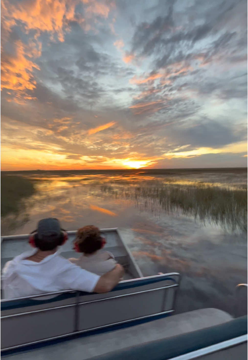 Nothing prettier than a sunset over the Everglades with The River Of Grass. #everglades #florida #miami #sunset #foryou