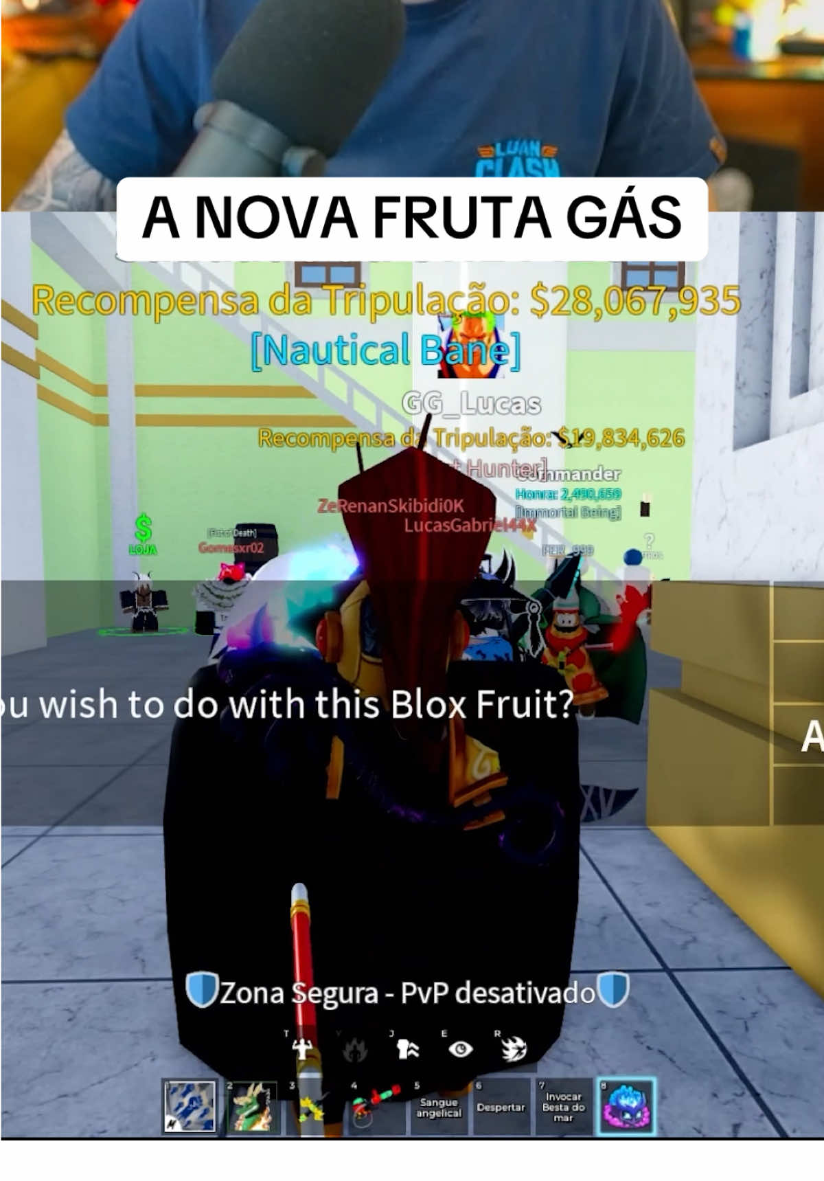 A NOVA FRUTA GAS DA ATUALIZAÇÃO!!! #roblox #memesea #robloxedit #bloxfruits #robloxedit #roblox #gaming #GamingOnTikTok #foryou #gamingvideos #gamingmemes @luanclashwar