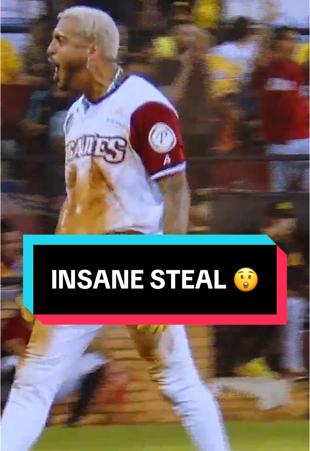 Jose Siri was probably Duck Duck Goose champ as a kid #baseball #stolenbase #funny #wow 