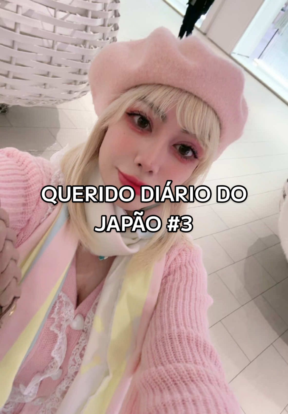 Querido Diário do Japão #3  Estava tão frio que meus dedinhos estavam congelados 😂 Tive dificuldade de apertar o play do celular 😂😂 #涙袋ピンクメイク #brasileirospelomundo #brasileirosnojapão #foryou #fy #historias #emagrecimento #Vlog 