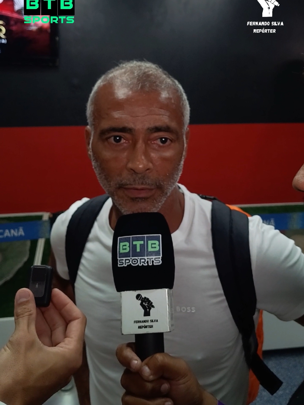 Romário Top 20 do Brasileirão? Que nada! O baixinho é fod@!  🎥: Igor Castilho  #romario #flamengo 