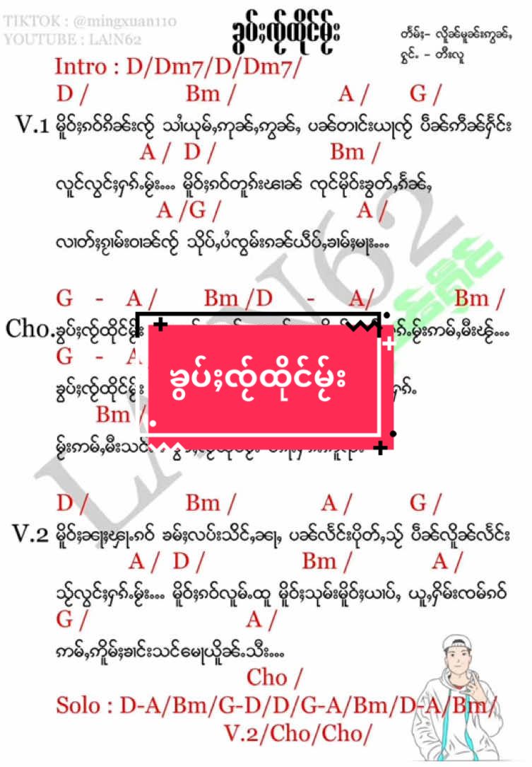 #ၶွပ်ႈၸႂ်ထိုင်မႂ်း #လိူၼ်မူၼ်းဢွၼ်ႇ #တီးလူ #ၶွတ်ႇၽဵင်း #ၾဵင်းၵႂၢမ်းတႆး🎵🎶 #ယႃႇလိုမ်းတိတ်းတမ်းပၼ်ၽွင်ႈၶၼႃ😛💓 #lain62 