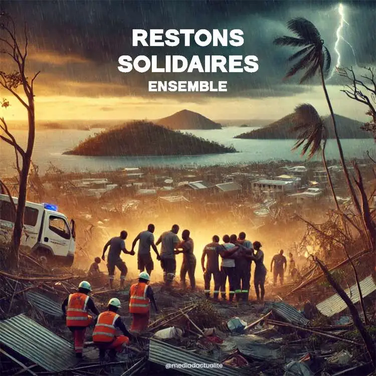 Cyclone Chido : appel à la solidarité pour Mayotte. Face à la situation actuelle à Mayotte avec le passage du cyclone Chido, la solidarité est essentielle. Nous appelons chacun à partager toute information concernant l'entourage des habitants. Si vous avez des nouvelles, des photos ou des vidéos, ou si vous êtes en mesure de contacter des proches pour les rassurer, faites-le savoir. Beaucoup attendent des signes de leurs proches. Dans ce contexte difficile, chaque geste compte pour apaiser les inquiétudes. Par ailleurs, pour ceux qui n’ont plus d’électricité, nous rappelons l’importance d’économiser les batteries de vos téléphones ou autres appareils essentiels. ENSEMBLE, restons solidaires pour surmonter cette épreuve. #mediadactualite🇰🇲 #comores #comores269♥️🌙🏝🇰🇲 #comores🇰🇲 #mayotte #mayotte976🇾🇹🌴🤣foryoupage #mayotte976 #mayotteisland🌴🌞îleauxparfum #tik_tok #pourtoi 