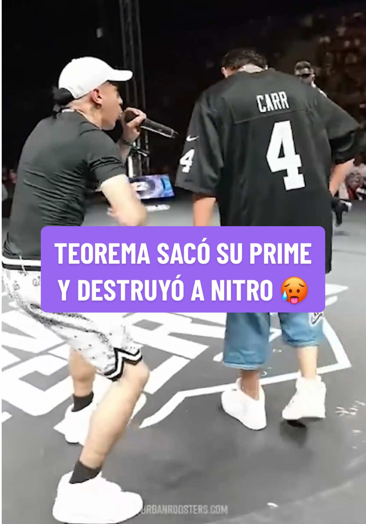 “El Nitro que yo conocía..” 🤯 #teorema #fmsworldseries #fms #superliga #freestyle #rap 